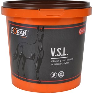 Fodertillskott Foran Equine Products Vit. E VSL 1kg