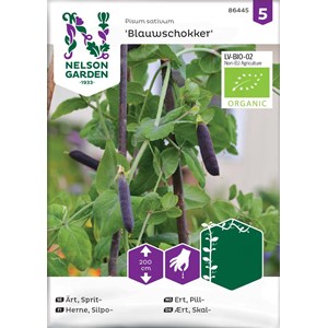 Fröpåse Nelson Garden Spritärt Blauwschokker Organic