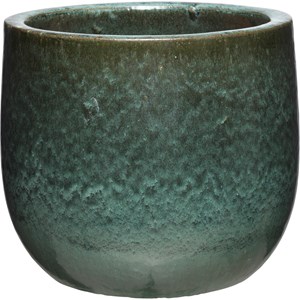 Kruka Låg Jadegrön, D36xH31 cm
