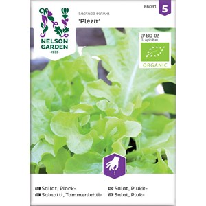 Fröer Nelson Garden Plocksallat Plezir Organic