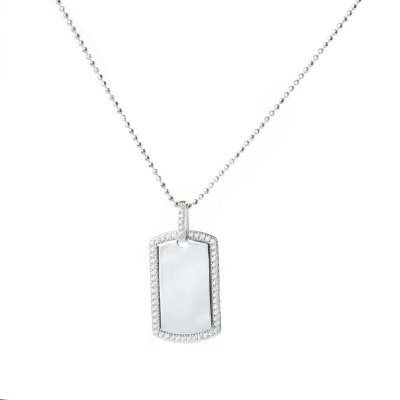 Damhalsband Sif Jakobs C0155-CZ-CZ-2 (25 cm)