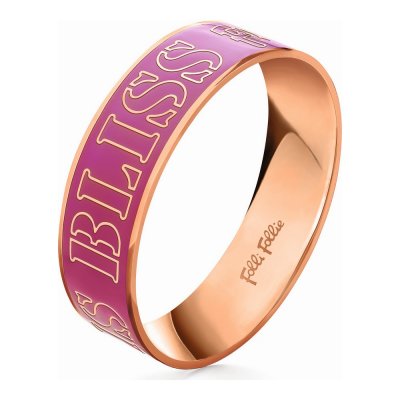 Damarmband Folli Follie 3B13T016RD Stål Violett (16 cm)