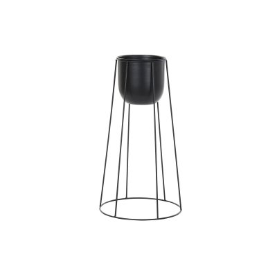 Kruka DKD Home Decor Svart Metall (33 x 33 x 61 cm)