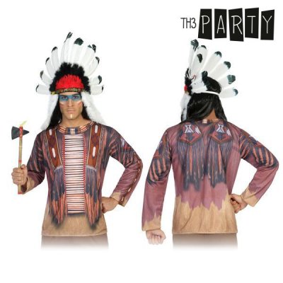 T-shirt för vuxna 6511 American Indian