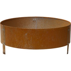Odlingskrage Rund Rostig, 60 cm