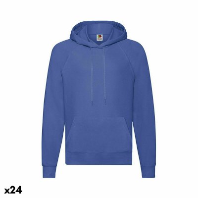 Tröja med huva Unisex 141300 (Färg: Marinblå, Storlek: 14-15 år)