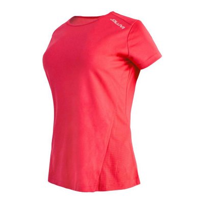 T-shirt Joluvi Runplex Rosa Fuchsia (Storlek: S)