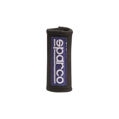 Dynor för säkerhetsbälte Sparco 01099NR Mini Svart (2 uds)