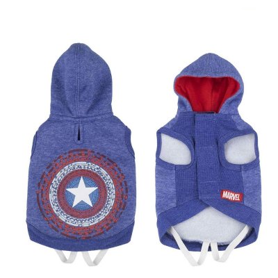 Hundtröja Marvel XS Blå