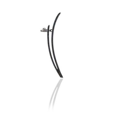 Dam örhängen Sif Jakobs E0025-BK-BK-L (5 cm)