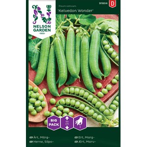 Fröer Nelson Garden Märgärt Kelvedon Wonder Big Pack