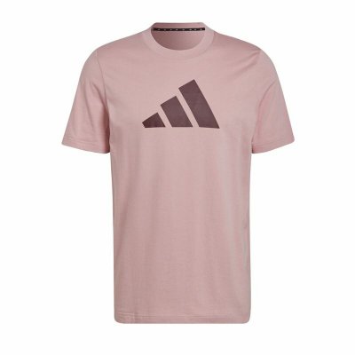 T-shirt med kortärm Herr Adidas Future Icons Ljusrosa (Storlek: L)