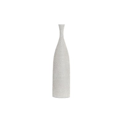 Vas DKD Home Decor Beige Vit Harts Modern (16 x 11 x 66 cm) (2 antal)