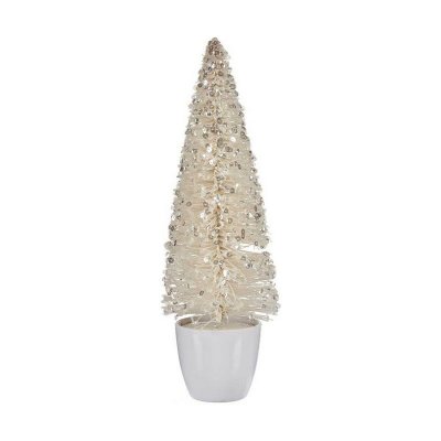 Julgran Medium Vit Plast (10 x 33 x 10 cm)