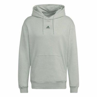 Tröja med huva Herr Adidas Essentials FeelVivid Ljusgrön (Storlek: M)