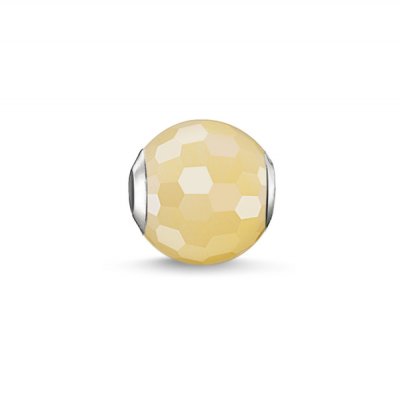 Dampärlor Thomas Sabo K0127-010-4 (1,10 cm) Gul (1,1 cm)