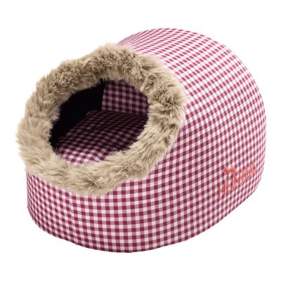Kattsäng Hunter Textil Grotta Röd (38 x 40 x 27 cm)