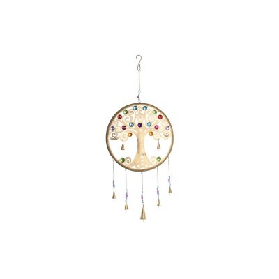 Prydnadsfigur DKD Home Decor Hängen Träd Metall (33 x 1 x 77 cm)