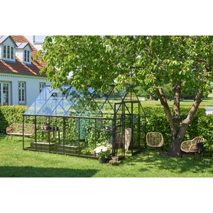 Växthus Halls Qube+ 812 9,9 m2