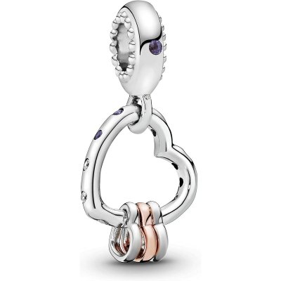 Dampärlor Pandora 787247NLCMX Silvrig (1 cm)