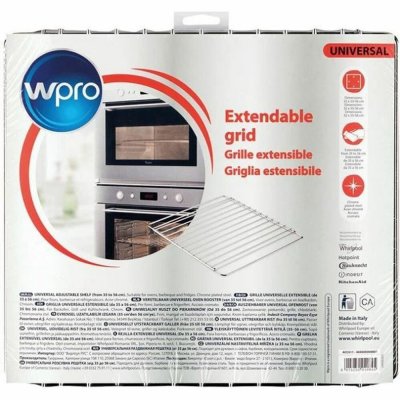 Ugnsplåt Wpro Rostfritt stål (35-56 cm)