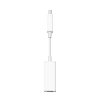 Thunderbolt till FireWire Adapter Apple MD464ZM/A Vit