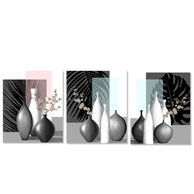 Tavla DKD Home Decor Vas (50 x 2,5 x 60 cm)