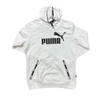 Tröja utan huva Herr Puma Power Vit (Storlek: S)