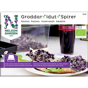 Groddar Nelson Garden Rättika Organic