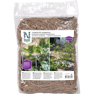 Spaljeringsnät Nelson Garden Jute, 1,8 x 1,8 m