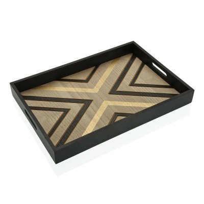Bricka Versa Moai Trä (25,8 x 4 x 37,5 cm)
