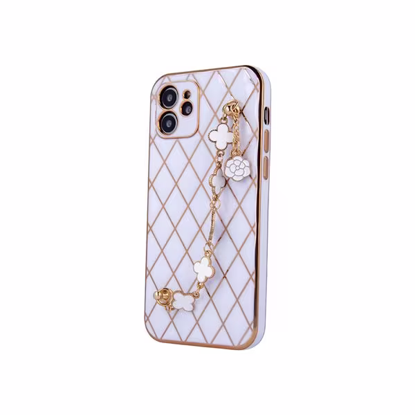 Glamourskal till iPhone 7 / 8 / SE 2020 / SE 2022 - vit