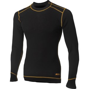 Underställströja Aclima Warm Crewneck Unisex, Svart