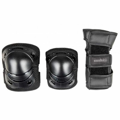 Knäskydd Sushi Padset Kids 3 pcs Svart (Storlek: 6-9 år)
