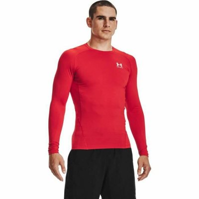 Skjorta med lång ärm Herr Under Armour Röd (S)
