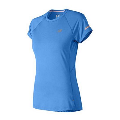 T-shirt med kortärm Dam ICE 2.0 WT81200 New Balance Blå (Storlek: L)