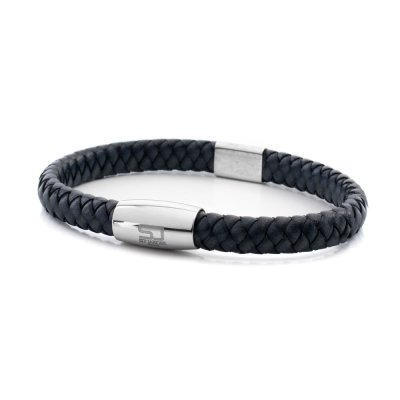 Damarmband Sif Jakobs BR28683AC-PT-19_5 Svart Läder (19,5 cm)