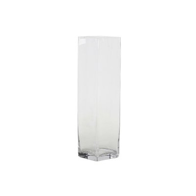 Vas DKD Home Decor Glas Transparent (10.5 x 10.5 x 40 cm) (Ø 10,5 cm)