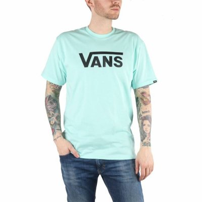 T-shirt med kortärm Herr Vans Drop V-B Aquamarine (Storlek: S)