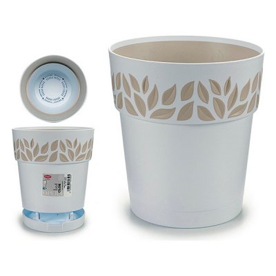 Kruka Cloe Vit Plast (19 x 19 x 19 cm)