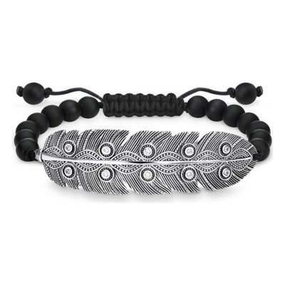 Damarmband Thomas Sabo LBA0138-810-11-L24V Svart Sterlingsilver