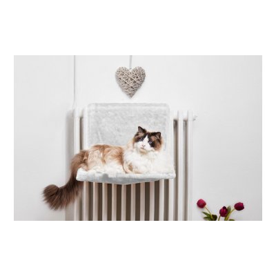 Hängmatta för katt Gloria Bora Bora Vit (45 x 26 x 31 cm)