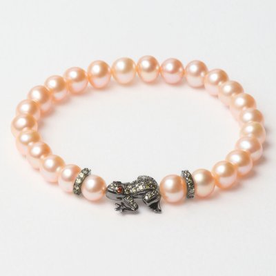 Damarmband Lancaster JLA-BR-CRAB-3-PE Orange Grön Sterlingsilver 16 mm