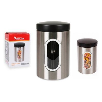 Kruka för köksredskap Privilege Med lock (Mått: 11 x 17,8 cm)