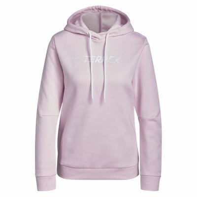 Tröja med huva Dam Adidas Terrex Lavendel (Storlek: XL)
