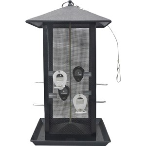 Fågelmatare Nelson Garden Metall XXL Frö, 45 cm