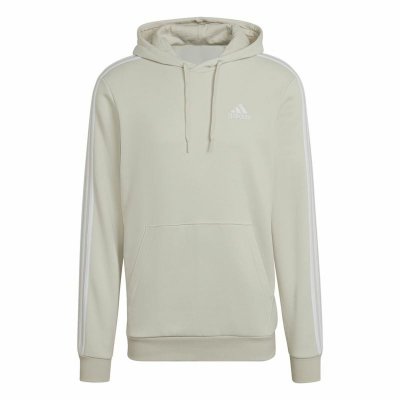 Tröja med huva Herr Adidas Essentials Beige (Storlek: XS)
