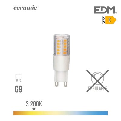 LED-lampa EDM 650 Lm 5,5 W E G9 (3200 K)