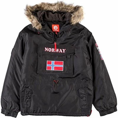 Tröja med huva Unisex Go & Win Norway Svart (Storlek: 12 år)