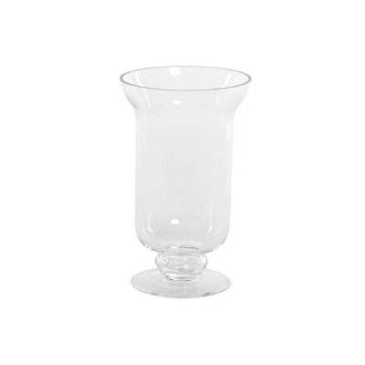 Vas DKD Home Decor Transparent Glas (Ø 13 cm) (13 x 13 x 20.5 cm)